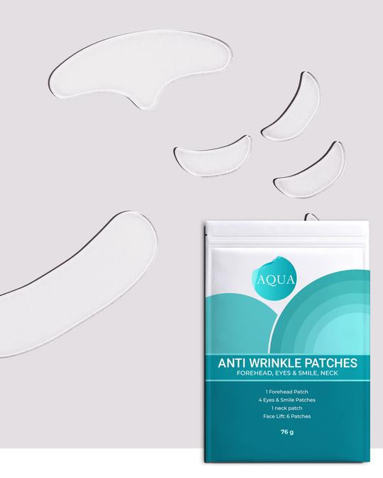 2 Pack Aqua Anti Wrinkle Face Patches